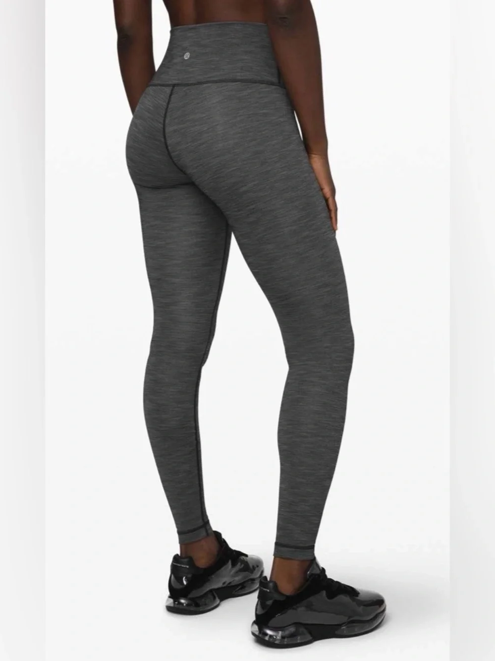 Lululemon W5CI5S 6 Wunder Under High-Rise 28” Brushed Full-On Luxtreme Heathered